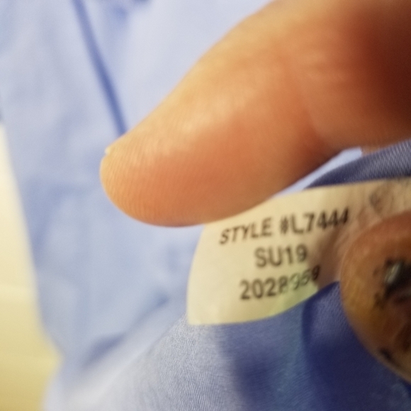 J Crew short eyelet blue tunic - Picture 10 of 10